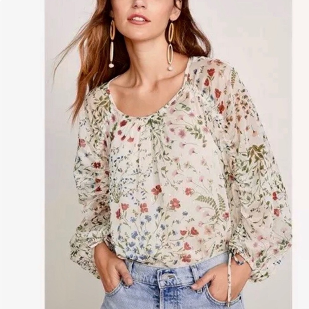 Joie Floral Blouse